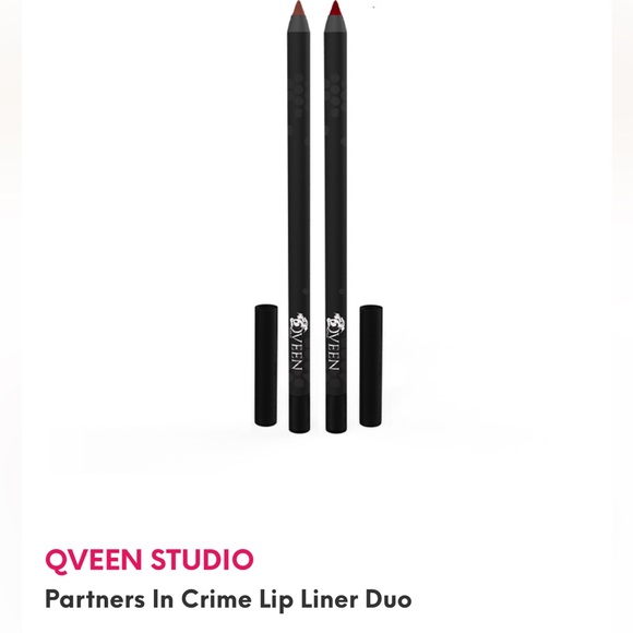 Makeup 33 Bnib Qveen Partners In Crime Bnib 2 Lip Liners Poshmark
